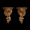Chippendale Carved Giltwood Wall Bracket