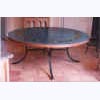 Circular Hand Painted Dining Table