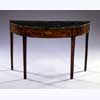 Marquetry inlaid console table