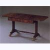 Rosewood Sofa Table/Gilded Feet