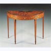 George III Painted Satinwood Console/Pier Table