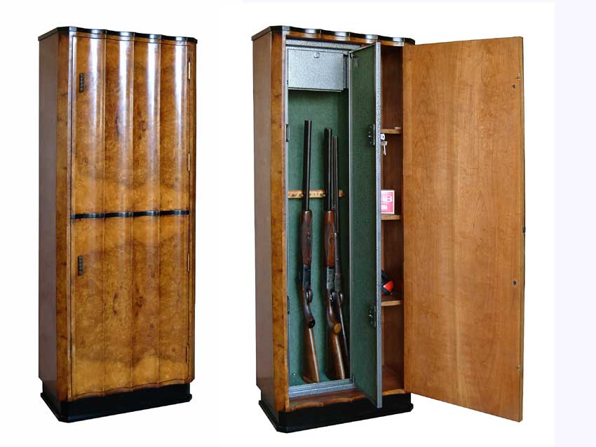 Sp71 Art Deco Gun Cabinet Fine Bespoke Custom Built