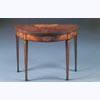 Georgian Demi Lune Console or Card Table