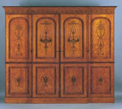 Satinwood Wardrobe