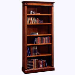 Tall Walnut Bookcase