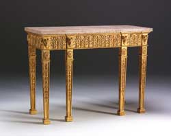 Adam Anthemion Pier Table
