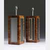 Zebrano Mirrored Table Lamp