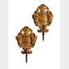 George II Cartouche Wall Light
