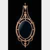 George III Adam Oval Border Glass