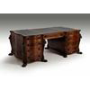 Walnut Regency Lions Head Desk