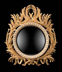 Acanthus Convex Mirror
