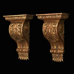 Gibbs Carved Giltwood Wall Bracket