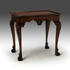 George II Irish Mahogany Side / Silver Table