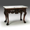 William Kent Mahogany Lion Pelt Side Table