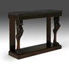 Regency Mahogany Lion Monopodia Console Table