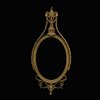 Adam Oval Ram's Head Mirror