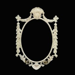 William Kent Oval Mirror