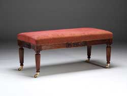 Regency Oak Leaf Stool