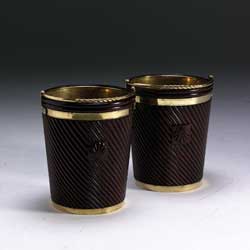 Irish Shell Peat Bucket