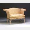 Chippendale Roll Arm Settee