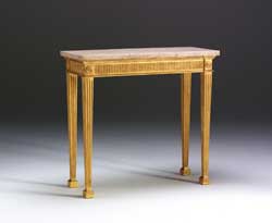 Adam Fluted Hall Table