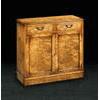 Two Door Sideboard in Burr Poplar