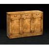 Three Door Sideboard in Burr Poplar