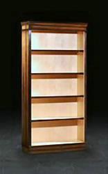 Open Bookcase in Crown Macassar Ebony