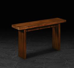 Console in Crown Macassar Ebony