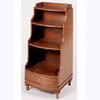 Mahogany Waterfall Bookcase