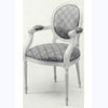 Louis XVI Oval Back Armchair