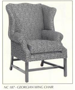 Georgian Wing Chair