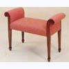 Scroll Arm Stool