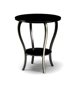 Ebonised Lamp Table