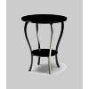 Ebonised Lamp Table