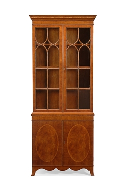 Mahogany China Cabinet