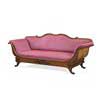 French / Russian Art Deco Camel Back Sofa
