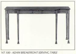 Adam Breakfront Serving Table