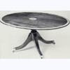 Oval Inlaid Coffee Table