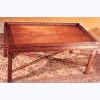 Mahogany Fret Gallery Coffee Table