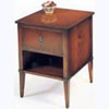 Mahogany Single Drawer Bedside