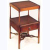 Mahogany Lamp with Shaped Stretcher