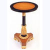 Satinwood & Ebonised Part-Gilded Occasional Table