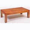 Square Heavy Leg Plain Coffee Table