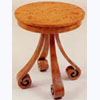 Deco Table in Burr Oak