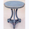 Decorative Lamp Table on Trefoil Base