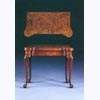 George III Card Table in Highly Figured Burr Walnut