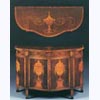 George III Serpentine Commode