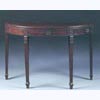 George III Semi-elliptical Mahogany Pier Table
