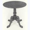 Queen Anne Style Round Walnut Table